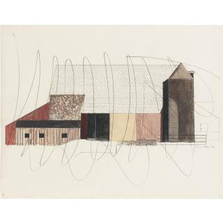 Charles Sheeler - Study For Bucks County Barn
