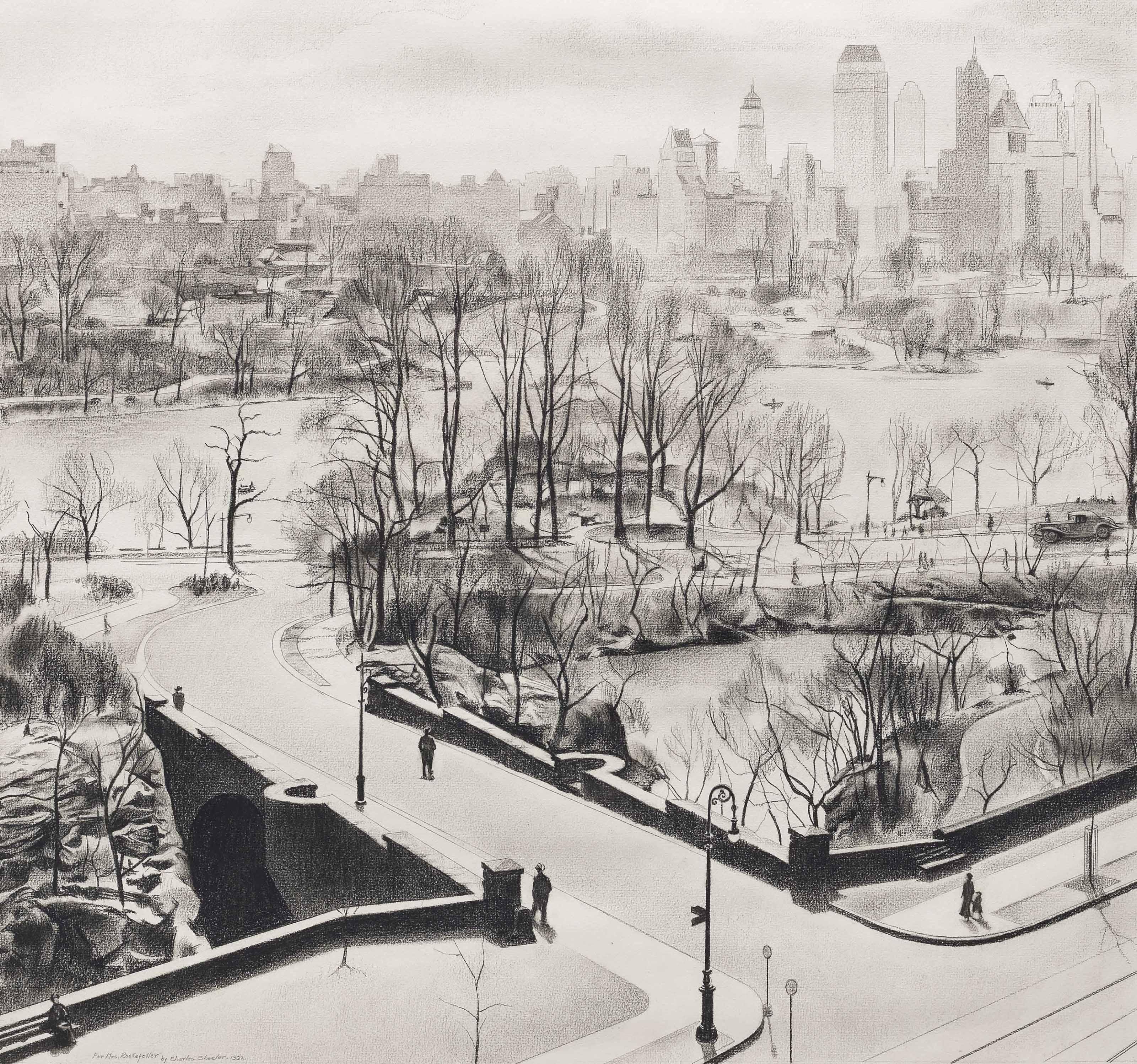 Charles Sheeler - View of Central Park