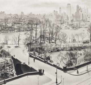 Charles Sheeler - View of Central Park