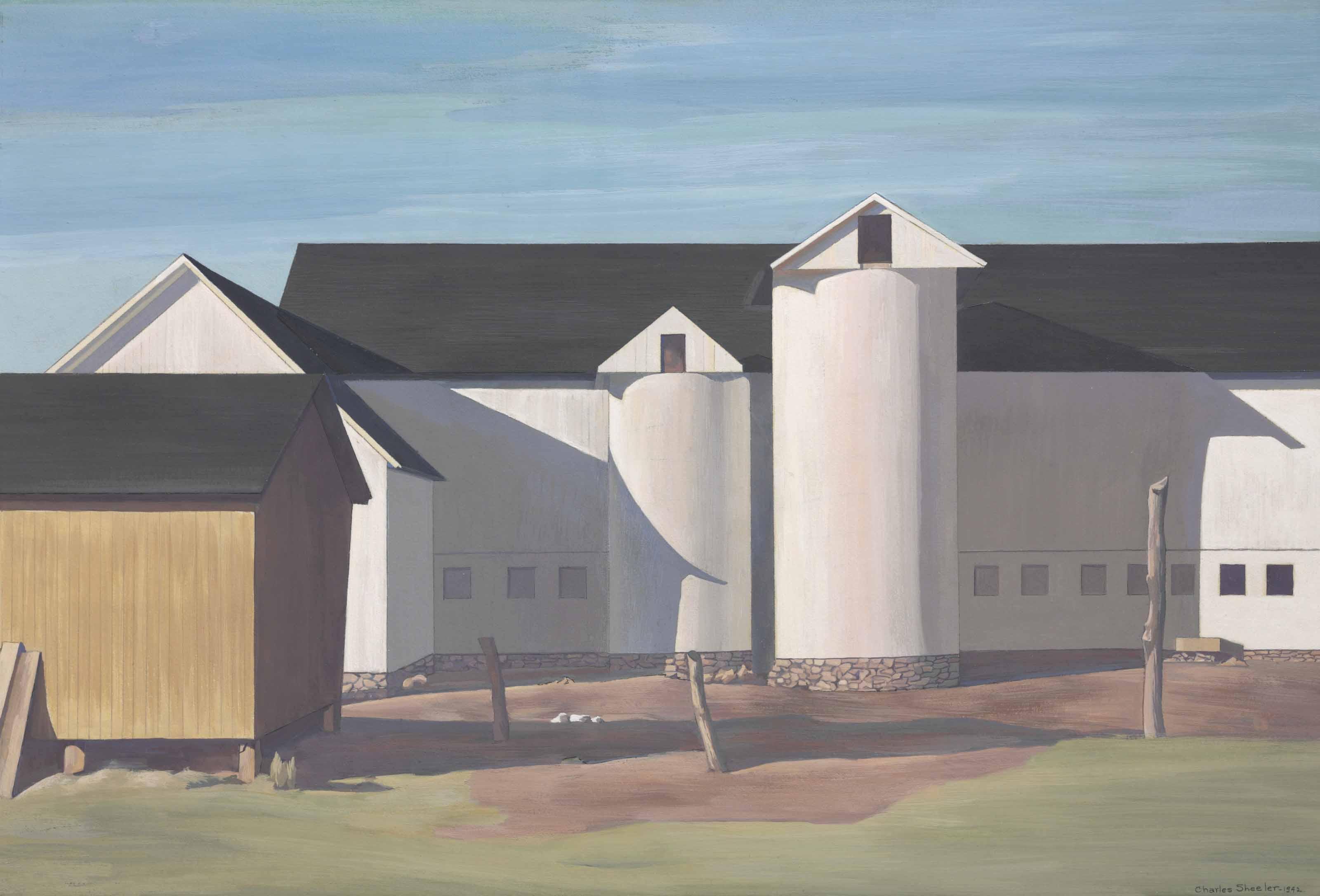 Charles Sheeler - White Sentinels