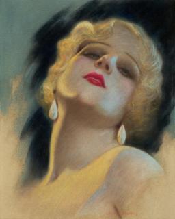 Charles Sheldon - Portrait of Jean Harlow