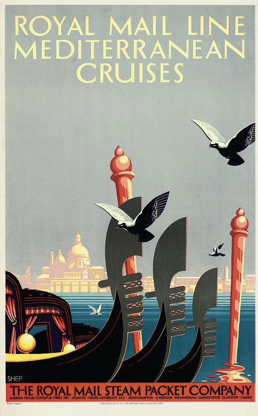 Charles Shepherd - Royal Mail Line, Mediterranean Cruises