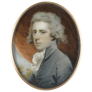 Charles Shirreff - Portrait Of A Gentleman