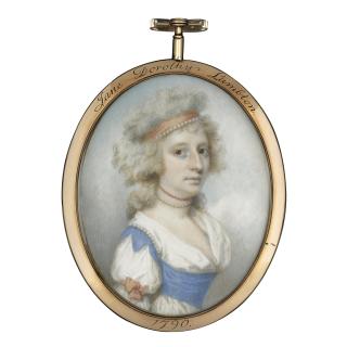 Charles Shirreff - Portrait Of Jane Dorothy Lambton