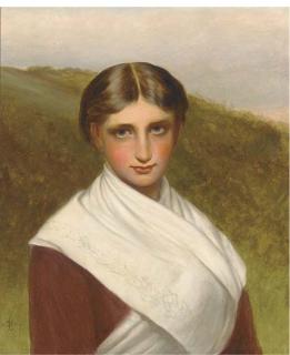 Charles Sillem Lidderdale, R.B.A. - A country girl
