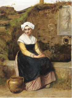 Charles Sillem Lidderdale, R.B.A. - At the well