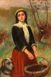 Charles Sillem Lidderdale, RBA - Berry picking