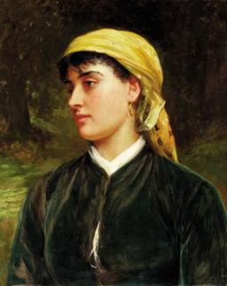 Charles Sillem Lidderdale - A country girl