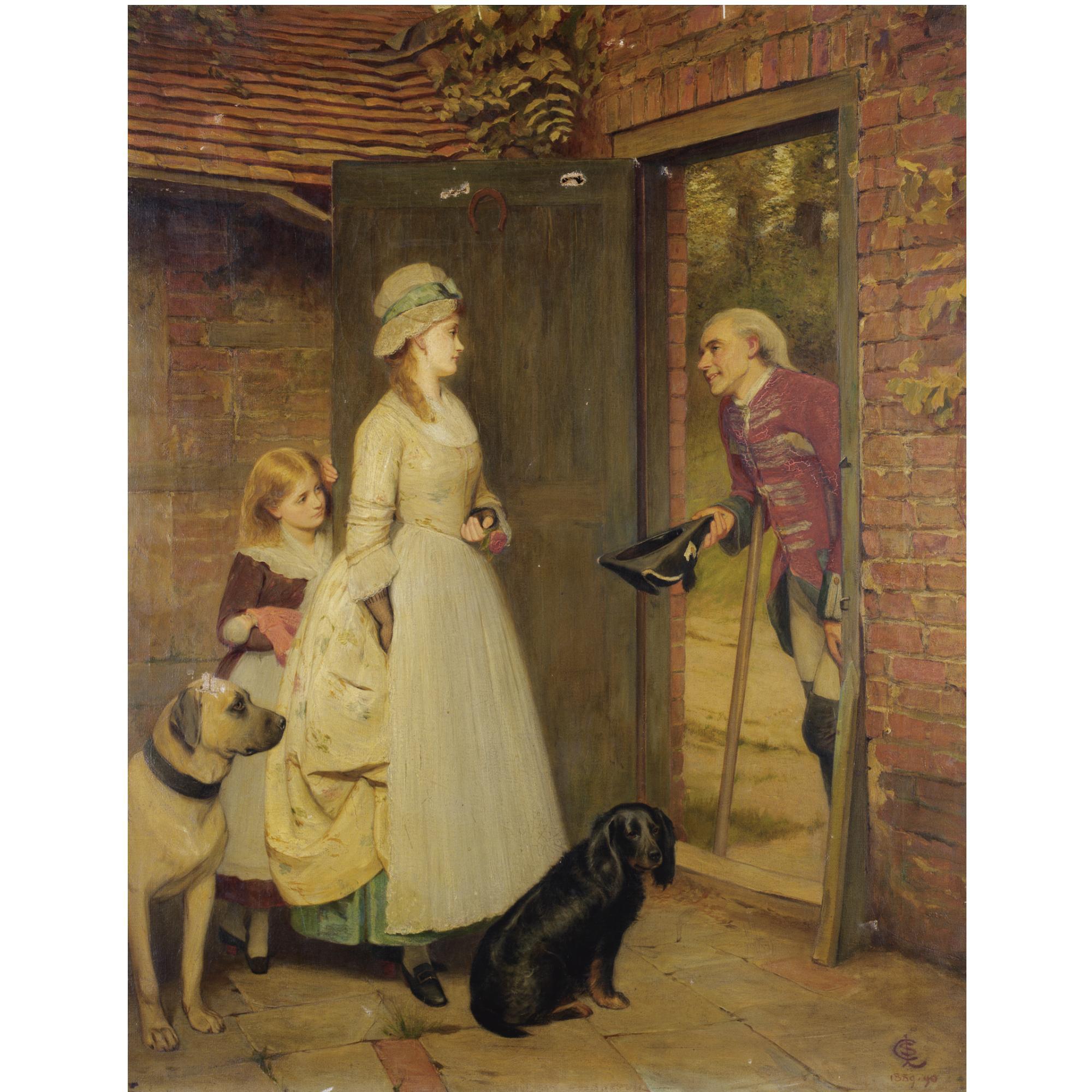 Charles Sillem Lidderdale - British The Soldier\'S Return 