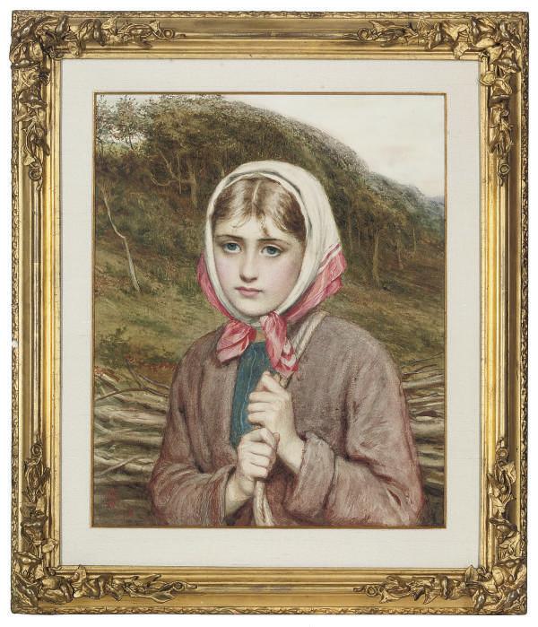 Charles Sillem Lidderdale - The young gypsy girl