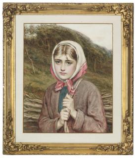 Charles Sillem Lidderdale - The young gypsy girl