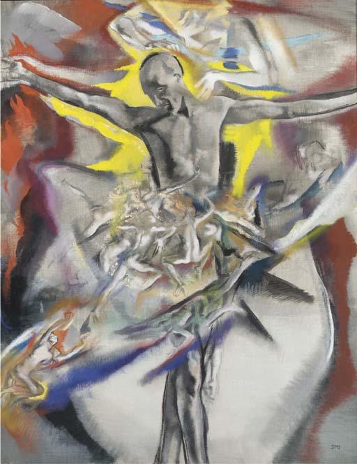 Charles Sims, R.A. - The Rebel Powers That Thee Array