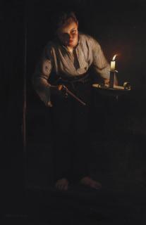 Charles Spencelayh, H.R.B.S.A., R.M.S., V.P.B.W.S. - Burglars