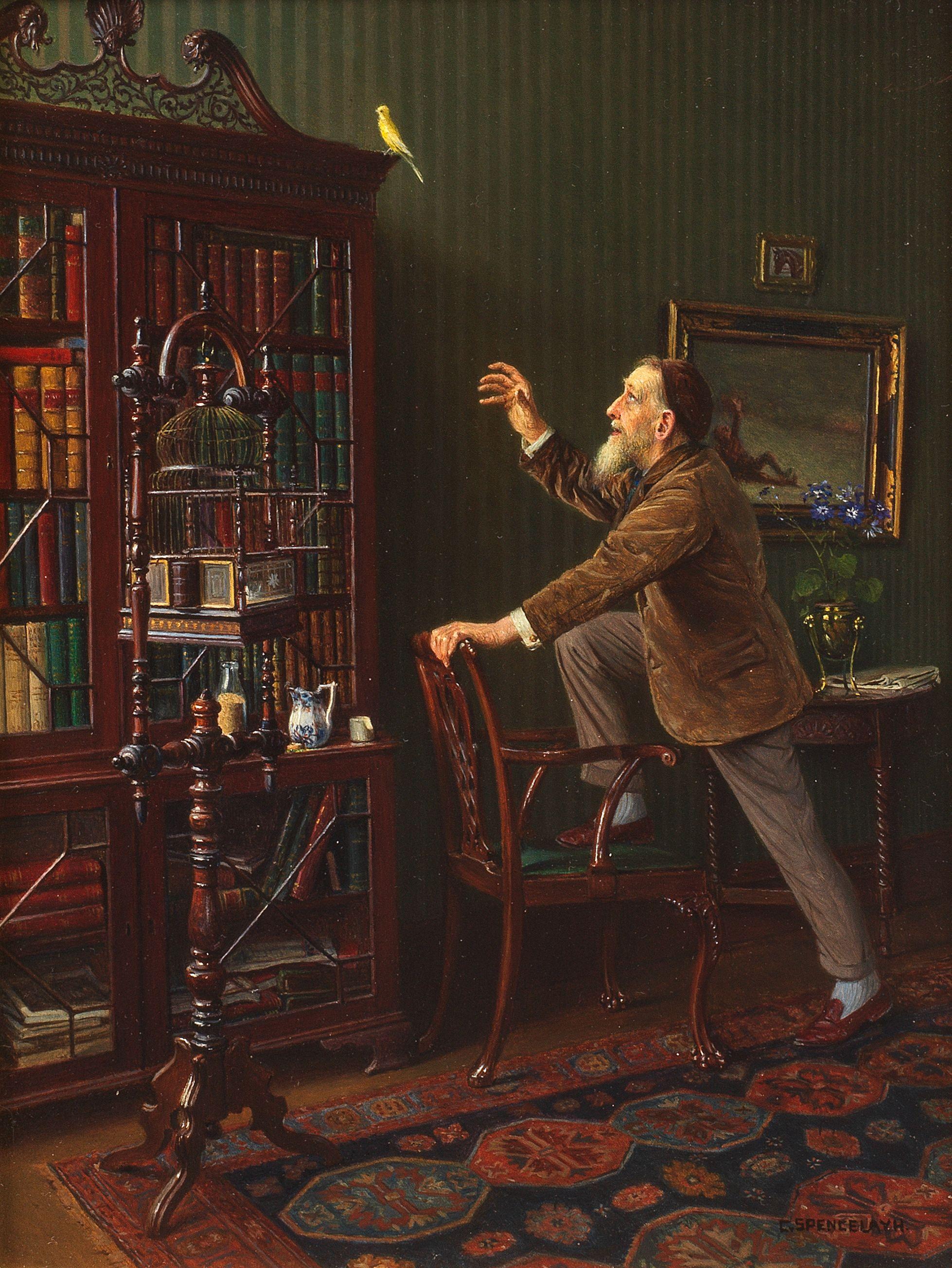 Charles Spencelayh, RMS, HRBSA - Liberty is sweet