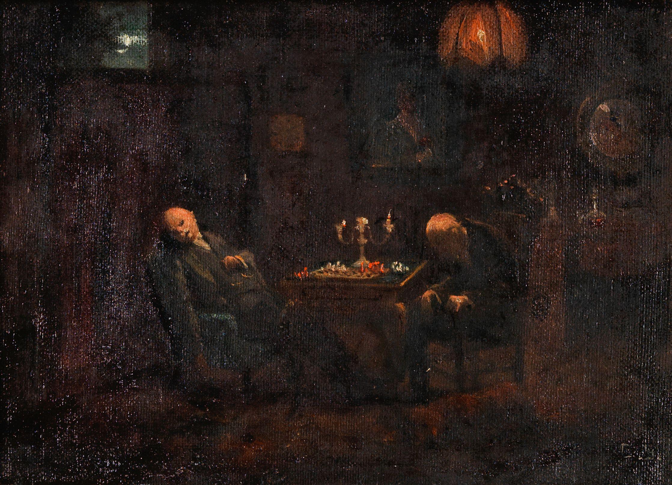 Charles Spencelayh, RMS, HRBSA - \'Stalemate\'