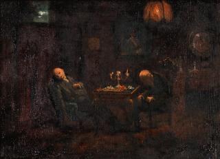 Charles Spencelayh, RMS, HRBSA - \'Stalemate\'