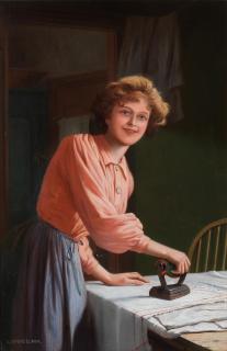 Charles Spencelayh, RMS, HRBSA - Warm work