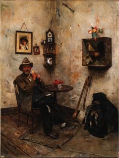 Charles Spencelayh - Fine Feathers make Fine Birds