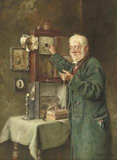 Charles Spencelayh - Greenwich time