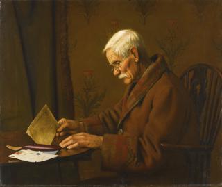 Charles Spencelayh - The Buff Envelope