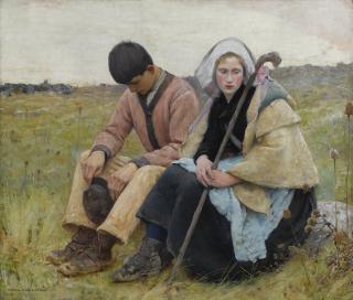 Charles Sprague Pearce - American auvers-Sur-Oise
