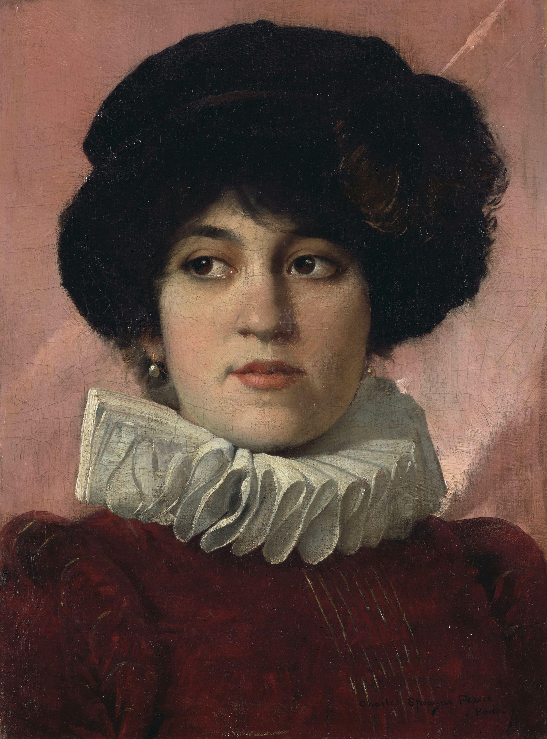 Charles Sprague Pearce - Portrait of a Woman