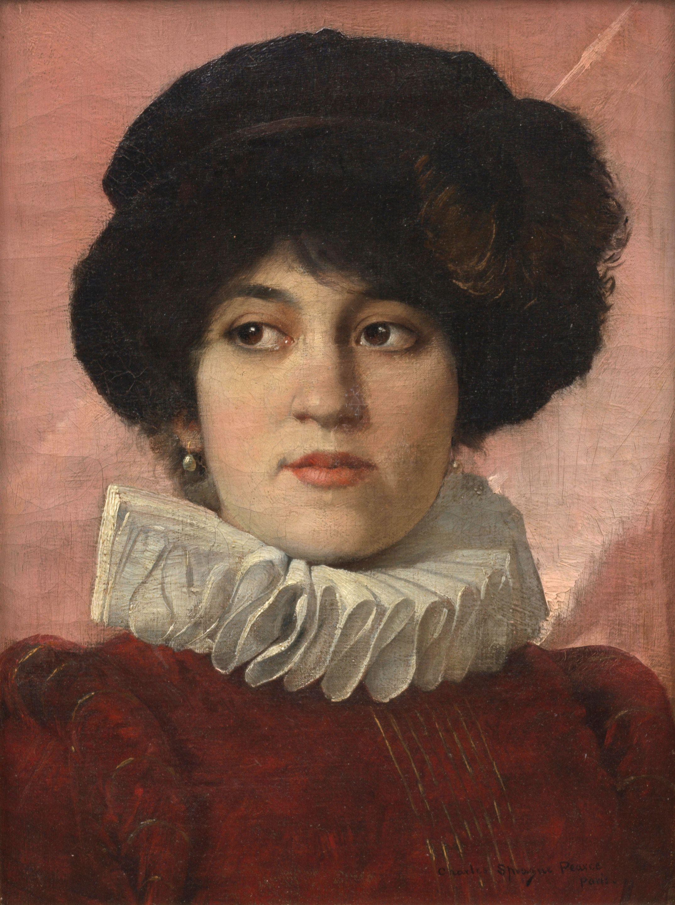 Charles Sprague Pearce - Portrait of a Woman