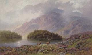 Charles Stuart, F.S.A. - Ellen\'s Isle, Loch Katrine