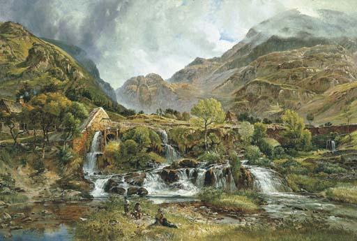 Charles Tattershall Dodd, Snr. - A Landscape In Wales