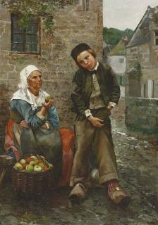 Charles-Theodore Frere - Driving a bargain