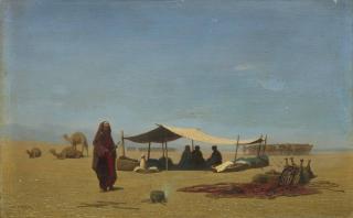 Charles Théodore Frère - Le Désert de Libye
