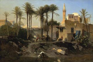 Charles Théodore Frère - Outside The City Walls