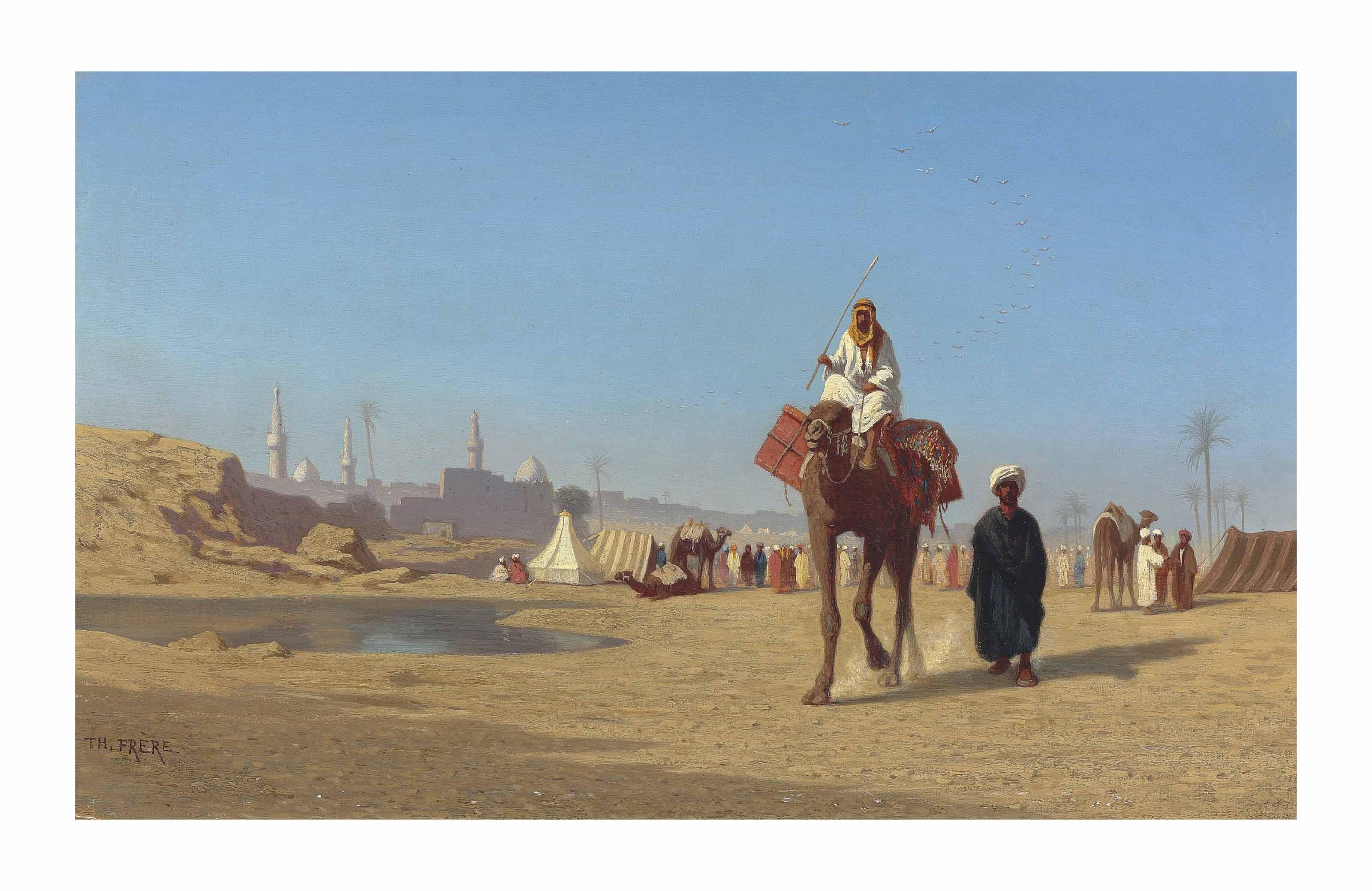 Charles Théodore Frère - Outside the city