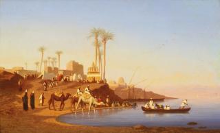 Charles Théodore Frère - Passage Du Nil