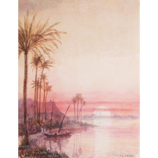 Charles Théodore Frère - Soleil Couchant