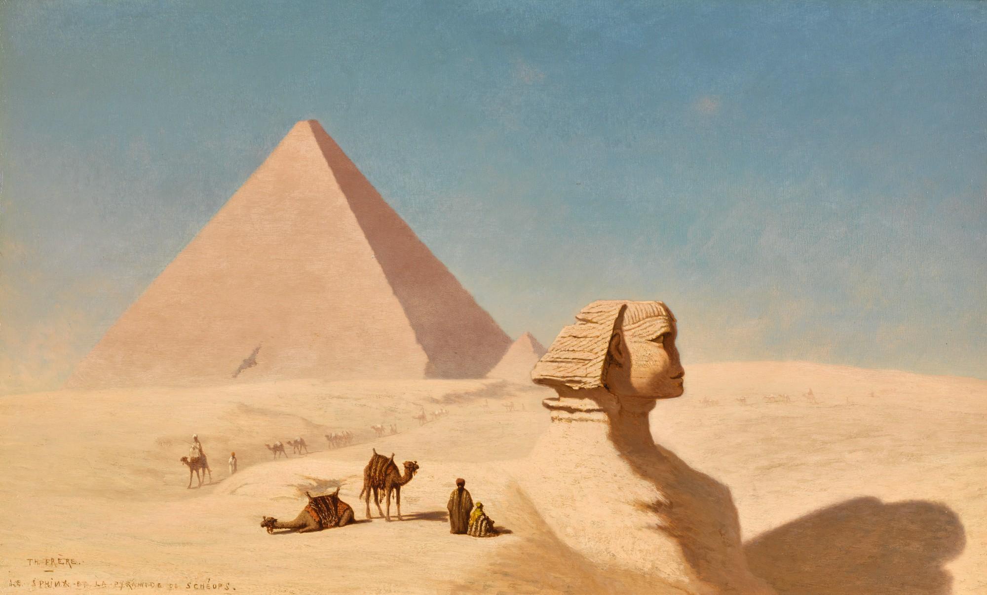 Charles-Théodore Frère - The Sphinx