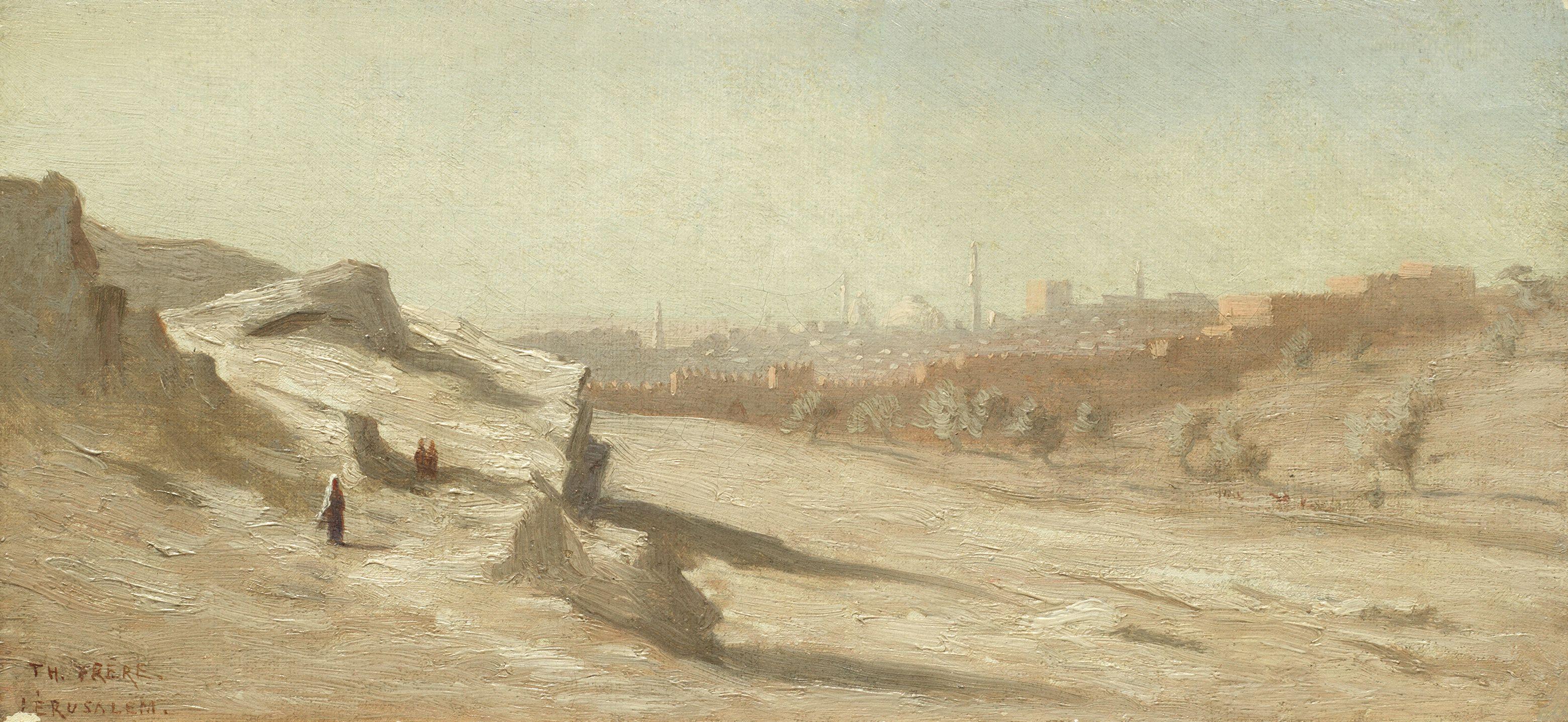 Charles-Théodore Frère - View Of Jerusalem