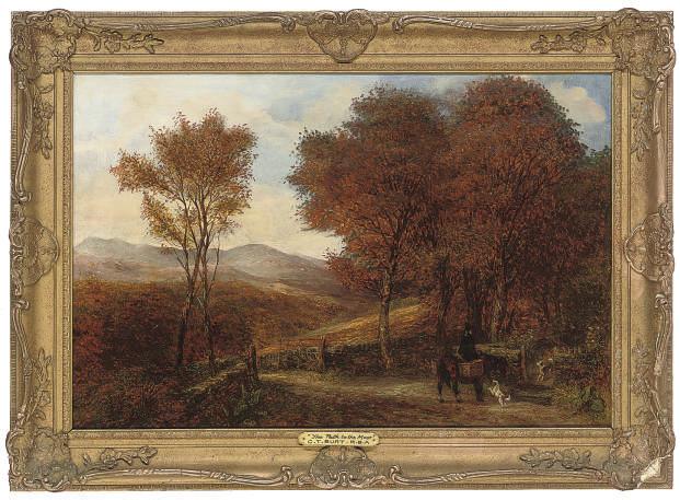Charles Thomas Burt - The path to the moor