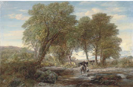 Charles Thomas Burt - The river crossing