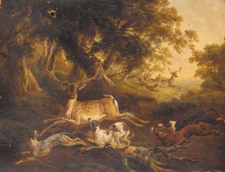 Charles Towne - The stag hunt