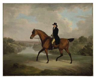 Charles Towne - William Yates, Esq. of Springfield on his favorite Roadster