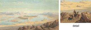 Charles Vacher - Above Aswan