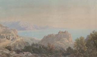 Charles Vacher - On the Italian coast