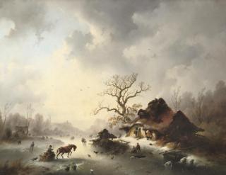 Charles Van Den Eycken - A busy day on the ice