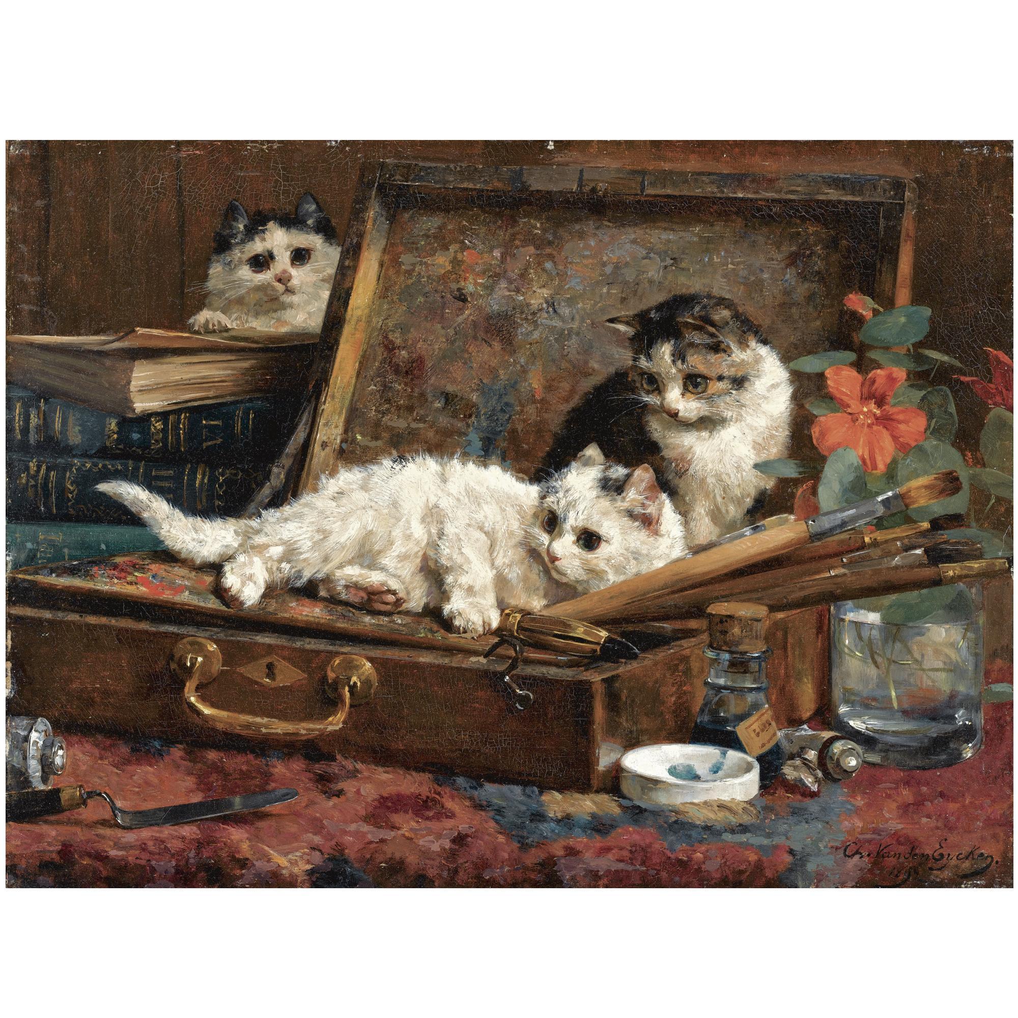 Charles van den Eycken - Belgian The Art Lovers