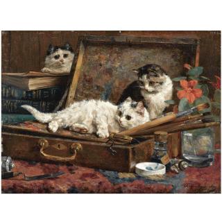 Charles van den Eycken - Belgian The Art Lovers