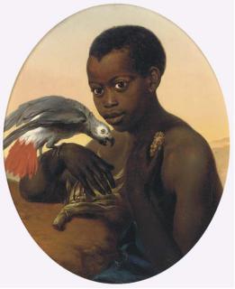 Charles Verlat - A Boy And His African Grey