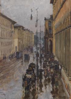 Charles Vetter - Die Maximilianstraße in München