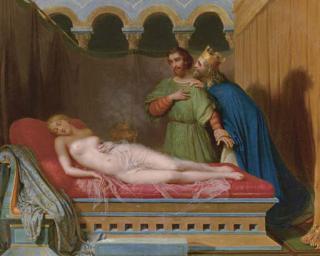 Charles-Victoire-Frederic Moench - King Candaules