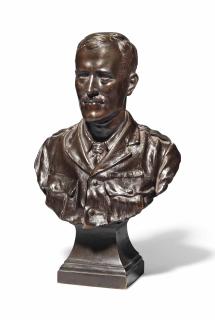 Charles Vyse, R.B.S. - Portrait bust of an army officer